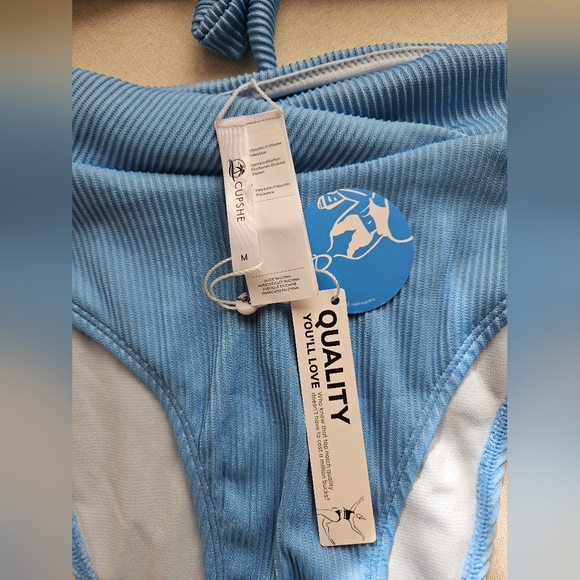 Cupshe two-piece swimsuit, new with tags. Medium - Picture 2 of 4